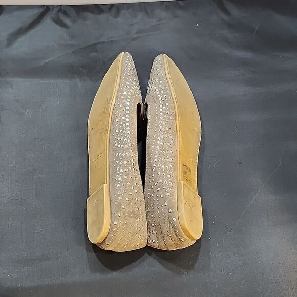 ALDO ROUND TOE SLIP ON BREATHABLE WOMEN COMFORT BALLET STUDDED FLATS - Picture 10 of 15